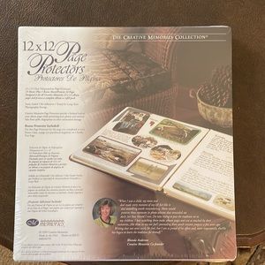 Creative Memories 3 packs of 12x12 page protectors